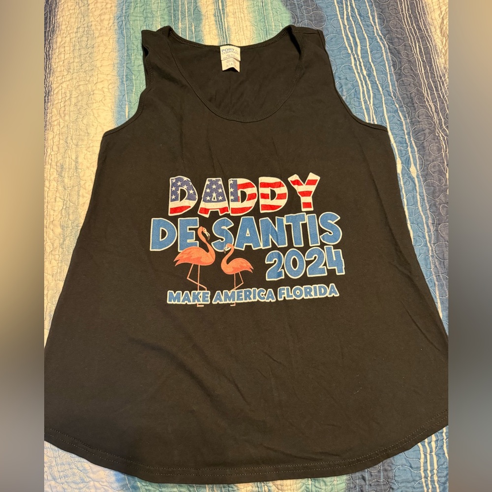 Daddy Desantis 2024 tank top size large